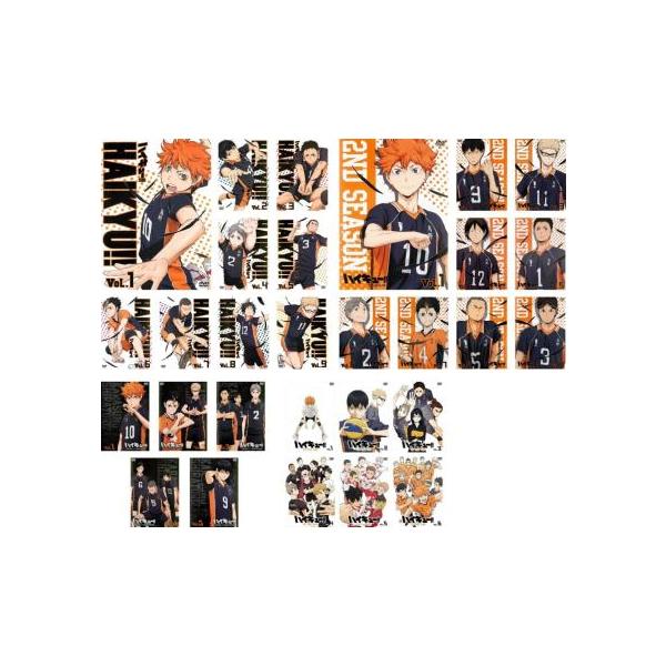 ハイキュー!! TO THE TOP DVD 全6巻 レンタル落ち ゴミ捨て場の決戦 ハイキュー TO THE TOP DVD 全6巻 全巻セット