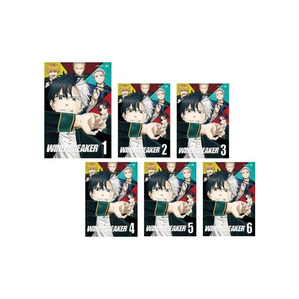 WIND BREAKER ウィンドブレイカー 全6枚 第1話〜第13話 最終 レンタル  