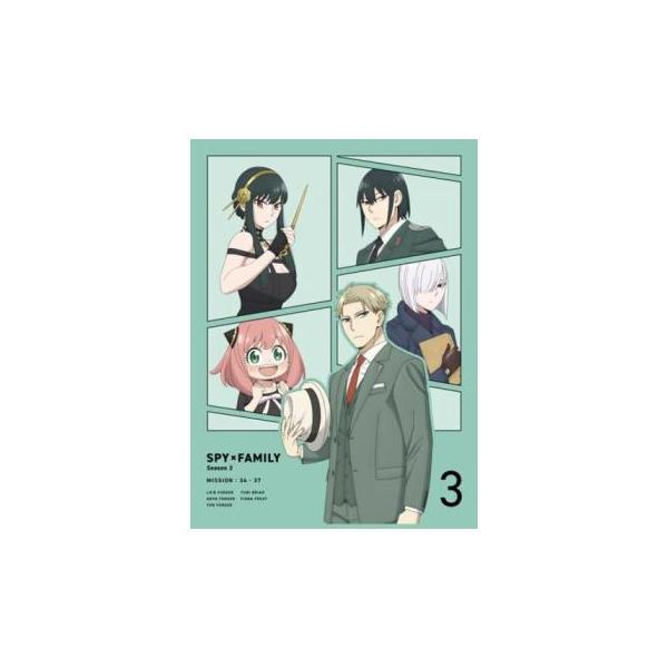 SPY×FAMILY スパイファミリー Season2 Vol.3(第34話〜第37話) レンタル落ち 中古 DVD