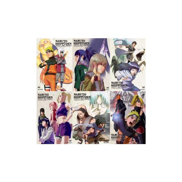 ケース無::NARUTO ナルト 疾風伝 三尾出現の章 全6枚 第309話〜第332話 レンタル落ち 全巻セット 中古 DVD