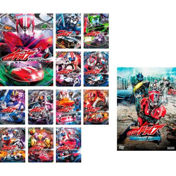 仮面ライダー ドライブ 全13枚 全12巻 + 劇場版 サプライズ・フューチャー レンタル落ち 全巻セット 中古 DVD