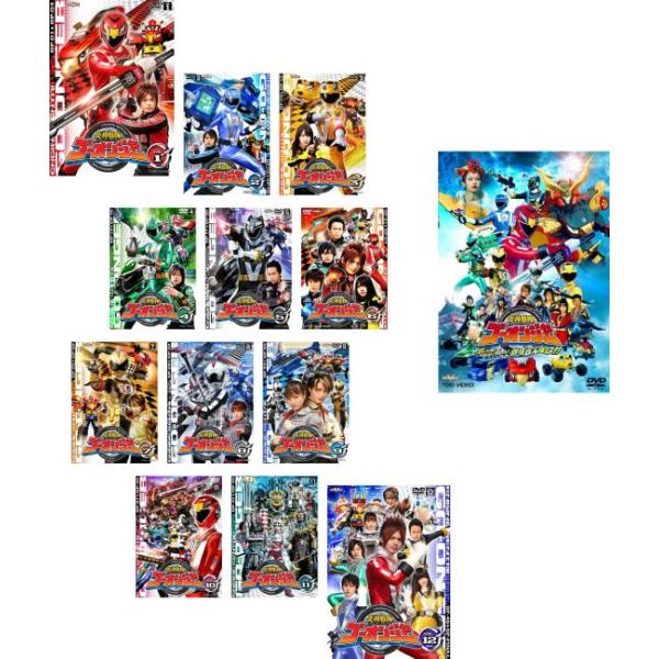 炎神戦隊 ゴーオンジャー 全13枚 TV版 全12巻 + BUNBUN!BANBAN!劇場BANG!! レンタル落ち 全巻セット 中古 DVD