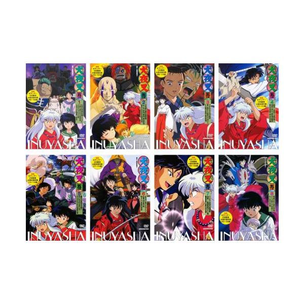 犬夜叉 五の章 全8枚 レンタル落ち 全巻セット 中古 DVD