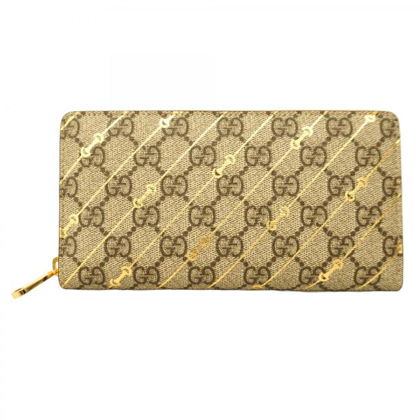 GUCCI 【5cd3828】グッチ 長財布 GGスプリーム ホースビット 774331 