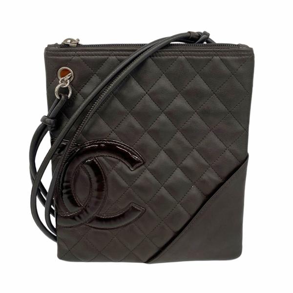 CHANEL 【5db2063】シャネル ショルダーバッグ カンボン ラムスキン  