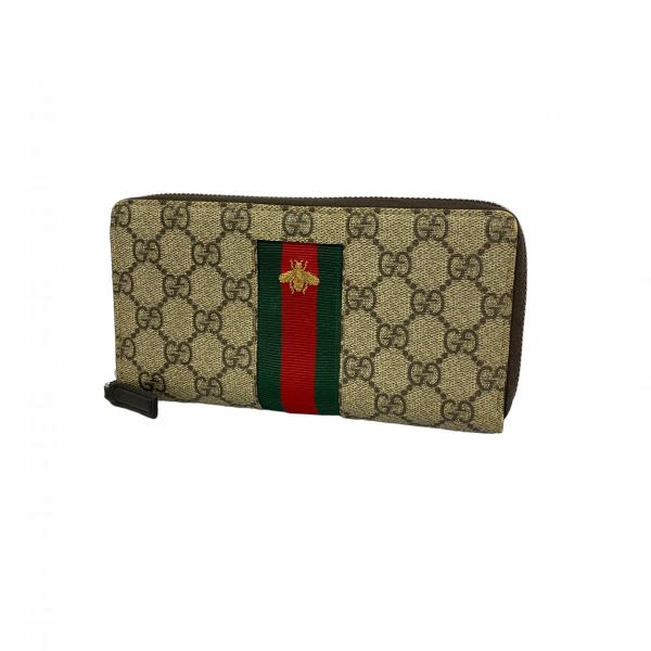 GUCCI 【5db2150】グッチ 長財布 GGスプリーム/シェリーライン GUCCI 【5db2150】グッチ 長財布 GGスプリーム/シェリーライン