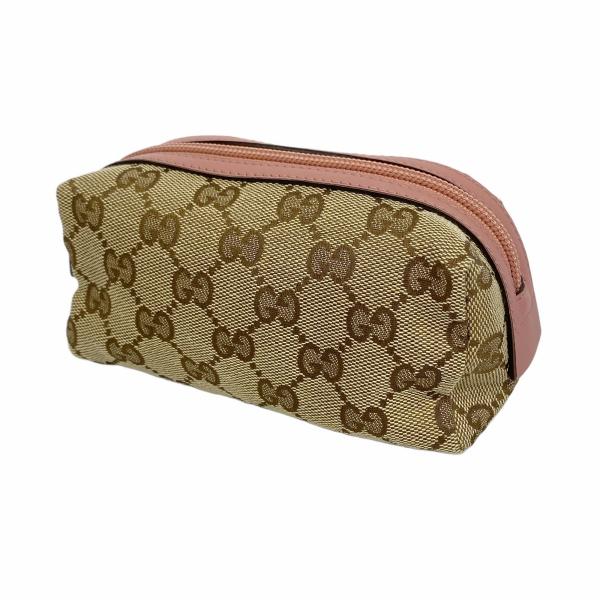 GUCCI 【5ec2519】グッチ ポーチ GGキャンバス 245947 キャンバス  