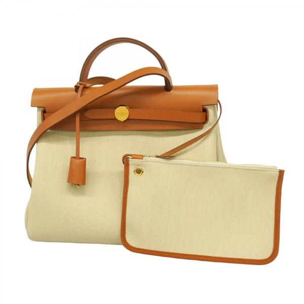 HERMES 【5ec3857】エルメス ハンドバッグ エールバッグジップPM  