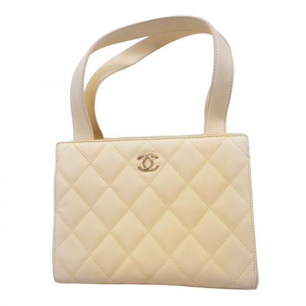 CHANEL 【5ec4012】シャネル ハンドバッグ マトラッセ ラムスキン  