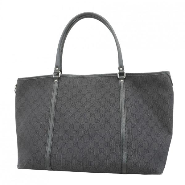 Gucci グレー ブラック トートバッグ GUCCI ☆最終価格☆SALE【5fd5642】グッチ トートバッグ 265696