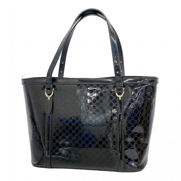 GUCCI ブラック ハンドバッグ 保存袋付き GUCCI 【5gc2413-h】グッチ ハンドバッグ マイクログッチシマ