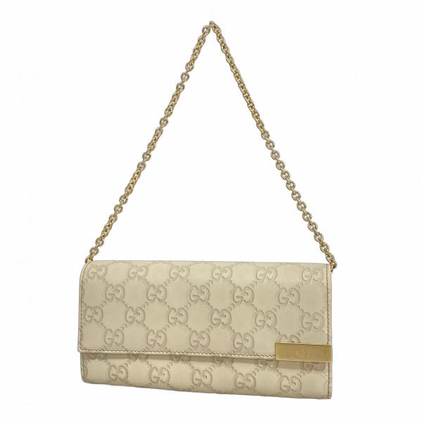 GUCCI ☆SALE【5gc3070-h】グッチ 長財布 グッチシマ 269541 レザー  