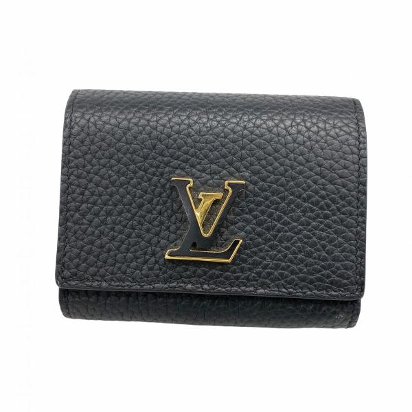 カサブランカLOUIS VUITTON ポルトクレシェンヌ ニューウェーブ ルイ·ヴィトン】バイカラーのチェーンがデザインポイントの