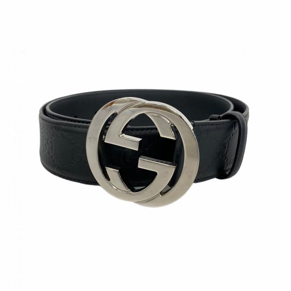 GUCCI 【5ge5647-h】グッチ ベルト グッチシマ 411924 レザー