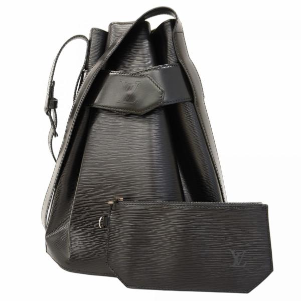 ルイヴィトン　ショルダーバッグ サックデポール 巾着 エピ レザー M80155 ルイヴィトン [ LOUISVUITTON ] エピ サックデポールGM 黒