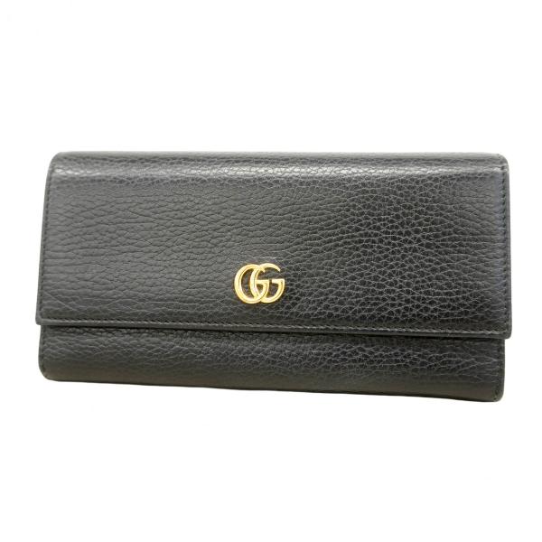 【美品】GUCCI マーモント GG フォーマル レザー ゴールド 限定品 GUCCI グッチ 長財布 レザー GG マーモント ゴールド