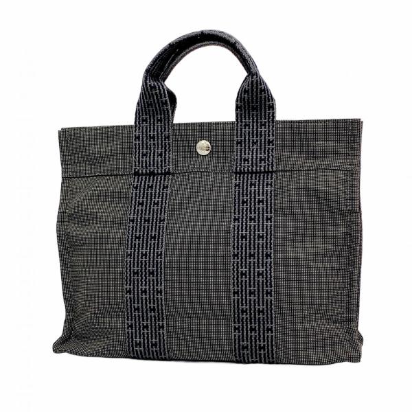 HERMES 【5ic2883】エルメス ハンドバッグ エールラインPM キャンバス  