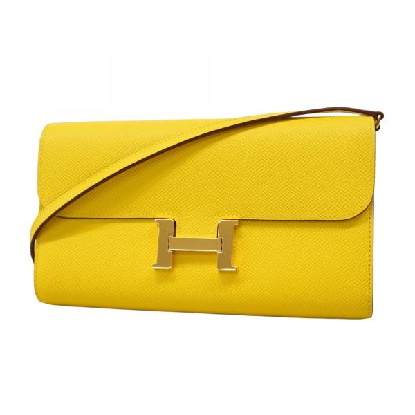 HERMES 【5ie6374-h】エルメス ショルダーウォレット コンスタンス  
