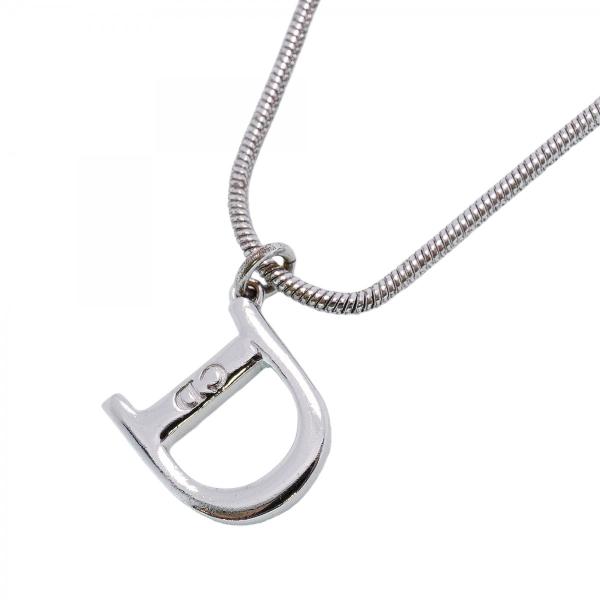 Christian Dior 【5jcb0309】クリスチャンディオール ネックレス Dロゴ 