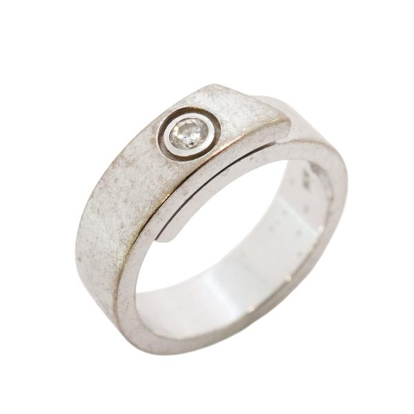 Cartier 【5jcb0341】カルティエ リング アニバーサリー 1PD K18WG  