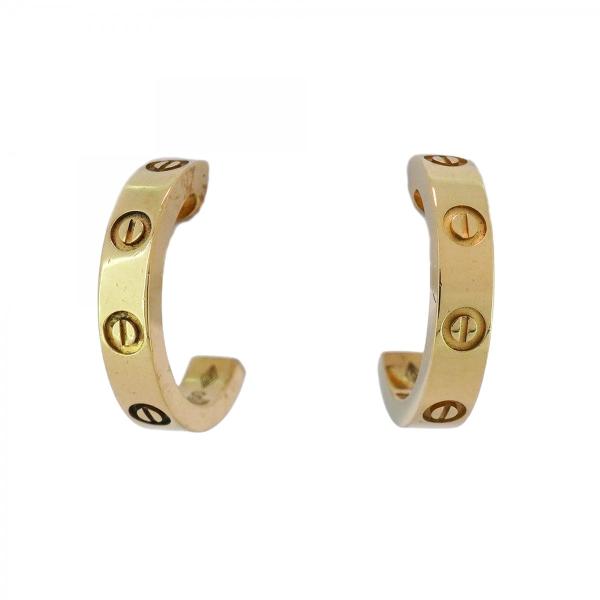 Cartier ☆最終価格【5jcb0576】カルティエ ピアス ラブ K18YG Cartier ☆最終価格【5jcb0576】カルティエ ピアス ラブ K18YG