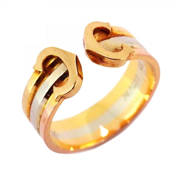 Cartier 【5jcb0728】カルティエ リング 2C K18YG イエローゴールド  