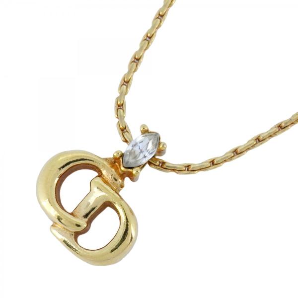 Christian Dior 【5jcb0798】クリスチャンディオール ネックレス CD  