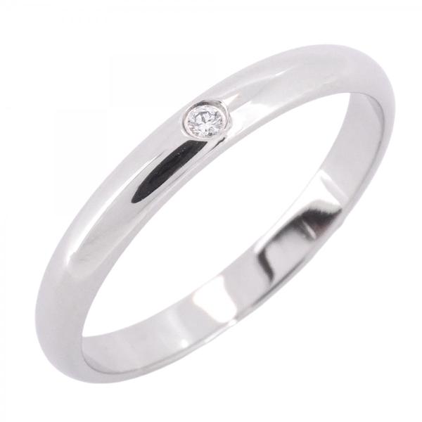 Cartier 【5jdb0521】カルティエ リング ウェディング 1PD Pt950 Cartier 【5jdb0521】カルティエ リング ウェディング 1PD Pt950