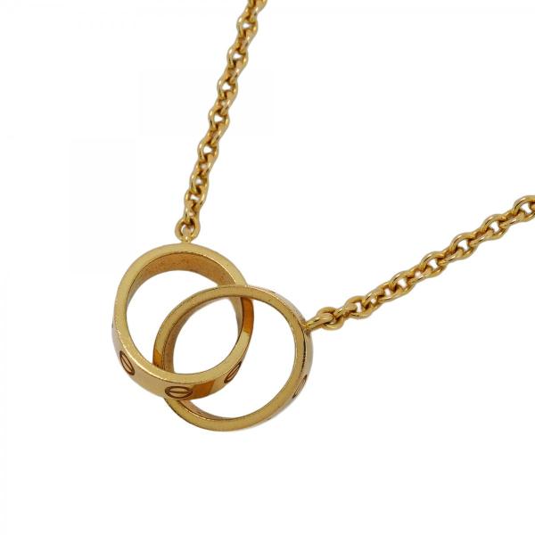 Cartier 【5jeb0357】カルティエ ネックレス ベビーラブ K18YG  