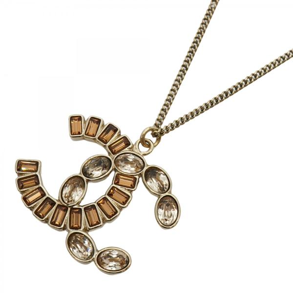 CHANEL 【5jeb0625】シャネル ネックレス ココマーク GPメッキ カラー  