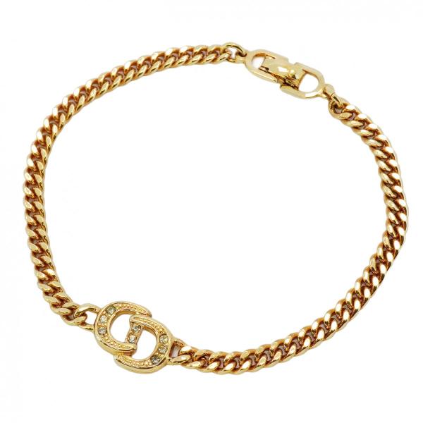 【美品】ディオール　ブレスレット　CDロゴ　ゴールド　アクセサリー　545 楽天市場】ディオール ブレスレット CD ロゴ ゴールド メタル 中古