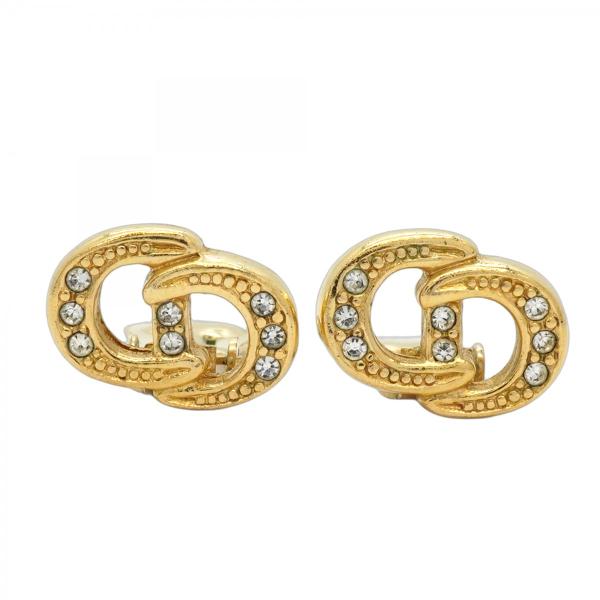 Christian Dior 【5jeb0707】クリスチャンディオール イヤリング CD  