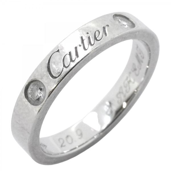 【美品】Cartier　カルティエ　1Pダイヤモンド　リング　プラチナ CRN4137400 - ソリテール リング - プラチナ、ダイヤモンド - Cartier