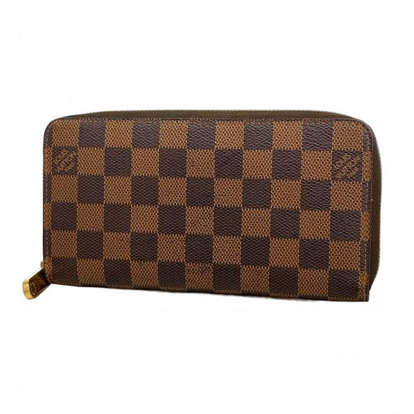 LOUIS VUITTON ダミエ・エベヌ 長財布 LOUIS VUITTON 【5mc2490】ルイヴィトン 長財布 ダミエ ジッピー