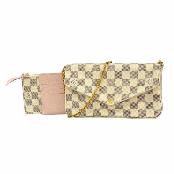 LOUIS VUITTON 【5ob1106】ルイヴィトン ショルダーウォレット ダミエ  
