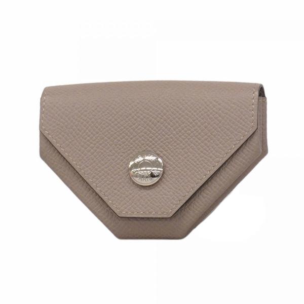 HERMESエルメス ヴァンキャトル エトゥープ 極美品！ケース 小銭入れ HERMES 【5od4347】エルメス コインケース ヴァンキャトル エプソン