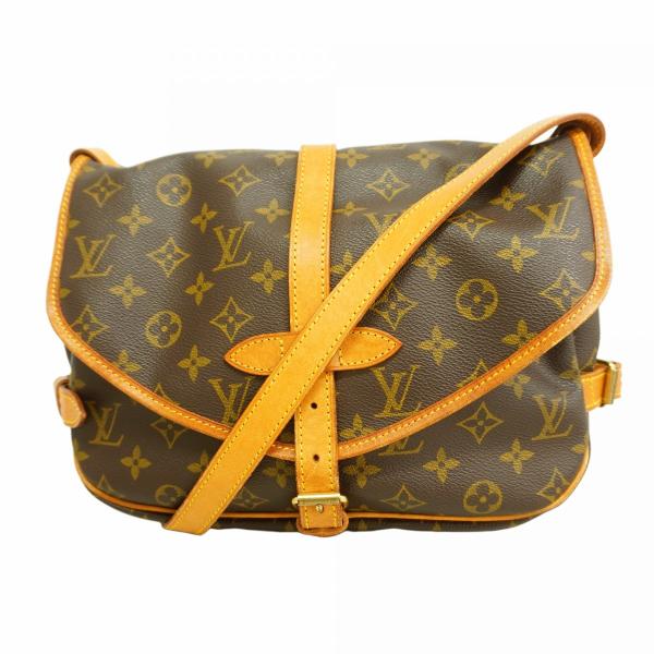LOUIS VUITTON ルイヴィトン モノグラム ソミュール30 ショルダー ルイヴィトンソミュール 30 14145 ブラウン レディース モノグラム