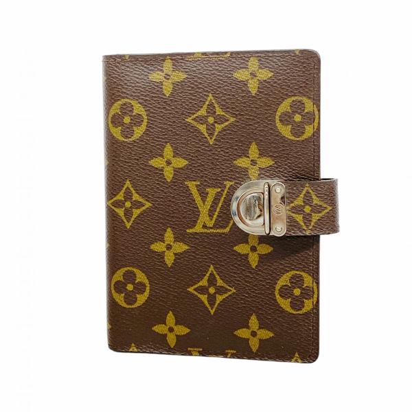 【美品・中古】Louis Vuitton モノグラム 手帳　箱あり LOUIS VUITTON（ルイ・ヴィトン） 【5pb2755】ルイヴィトン 手帳カバー