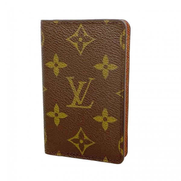 【5pc3230-r】ルイヴィトン カードケース モノグラム ポシェットカルトヴィジット M56362 ブラウン【中古】メンズ レディース ユニセックス LOUIS VUITTON（ルイ・ヴィトン） 【5pc3230-r】ルイヴィトン カード