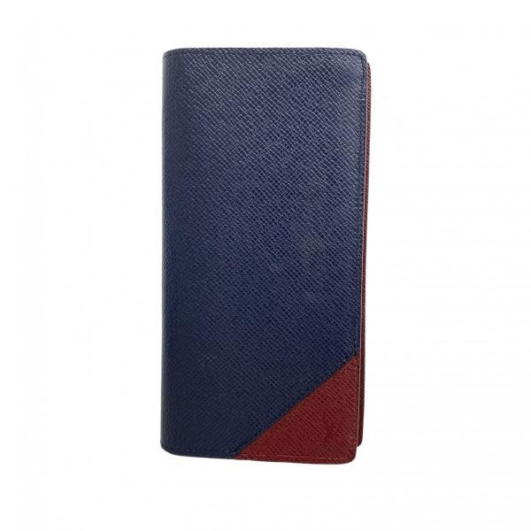 ★送料無料★箱付き 美品 ルイ・ヴィトン ポルトフォイユ・ブラザ タイガ 長財布 LOUIS VUITTON（ルイ・ヴィトン） 【5pd6265】ルイヴィトン 長財布