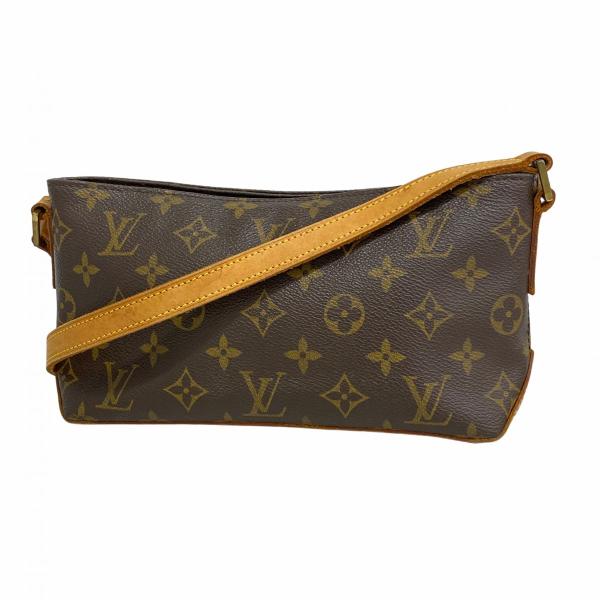 美品 ルイヴィトン モノグラム トロター ショルダーバッグ M51240 LOUIS VUITTON（ルイ・ヴィトン） 【5pd6644-k】ルイヴィトン