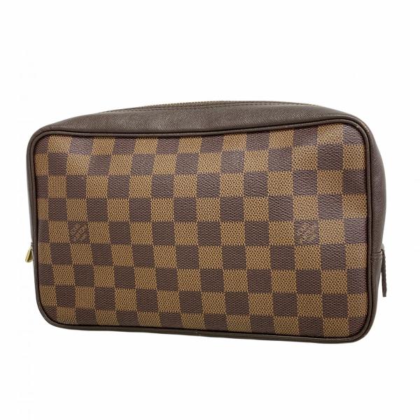 ルイヴィトン　ポーチ　茶色 中古・古着通販】LOUIS VUITTON (ルイ ヴィトン) ポーチ ブラウン