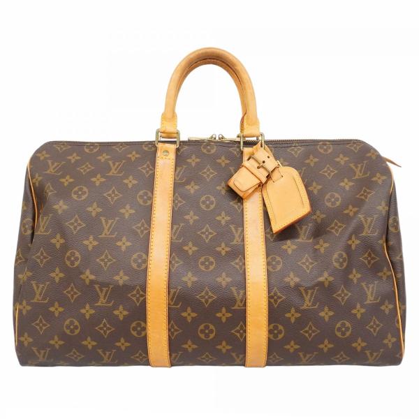 【5pb3029-k】ルイヴィトン ボストンバッグ モノグラム キーポル45 M41428 ブラウン【中古】メンズ レディース ユニセックス LOUIS VUITTON（ルイ・ヴィトン） 【5pe6878】ルイヴィトン ボストン