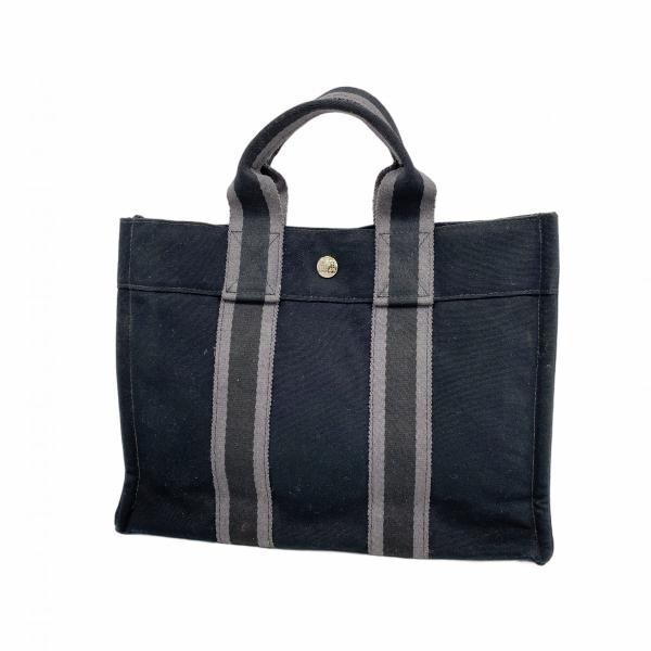 極美品！エルメス Hermes　フールトゥ PM　ハンドバッグ　ブラック HERMES（エルメス） 【6ad3825】エルメス ハンドバッグ フールトゥPM