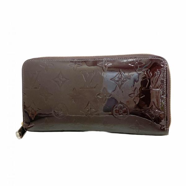 ☆美品☆ルイヴィトン モノグラムヴェルニ ジッピーウォレット 長財布 アマラント LOUIS VUITTON（ルイ・ヴィトン） 【6ba0060-k】ルイヴィトン 長財布