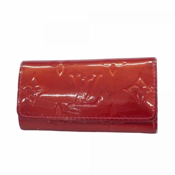 【極美品】ルイヴィトン モノグラムヴェルニ ミュルテュクレ4 ポムダムール LOUIS VUITTON（ルイ・ヴィトン） 【6ba0130-k】ルイヴィトン キー