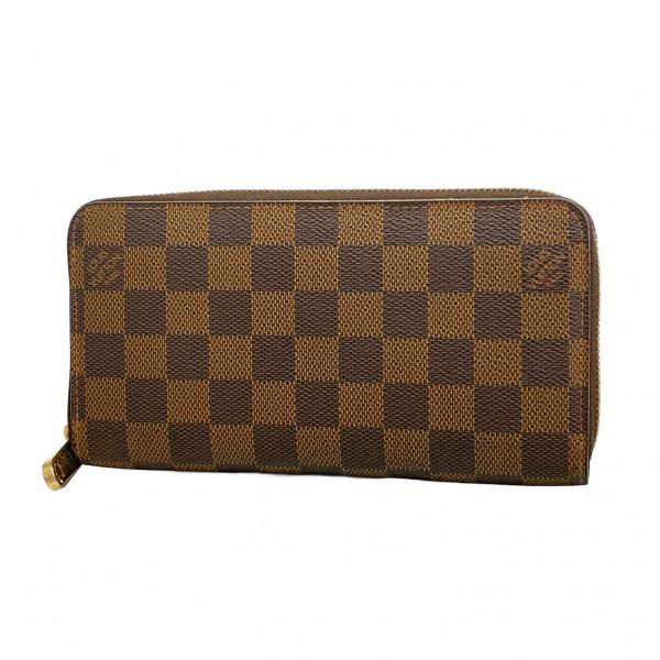 ルイヴィトン 長財布 ダミエ N60015 エベヌ 楽天市場】LOUIS VUITTON ルイヴィトン ダミエ 長財布 N60015 ジッピー