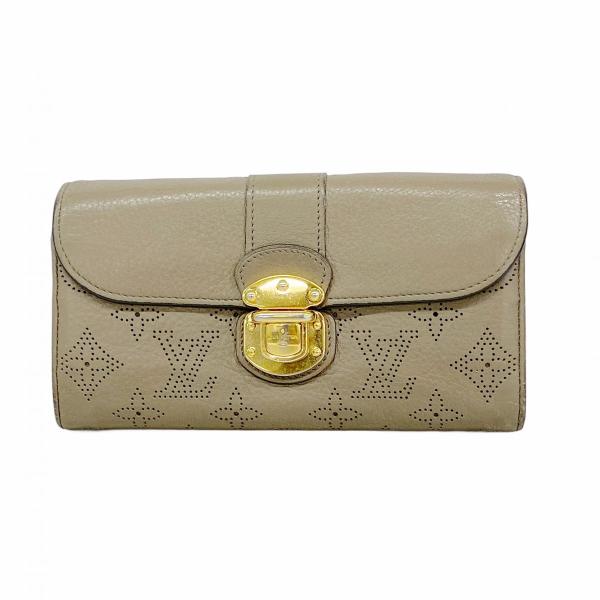★最終価格★SALE【6da0387-k】ルイヴィトン 長財布 マヒナ ポルトフォイユイリス M58139 トープ【中古】レディース LOUIS VUITTON（ルイ・ヴィトン） ☆最終価格☆SALE【6da0387-k】ルイ