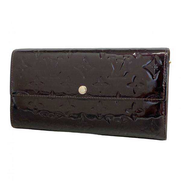 LOUIS VUITTON ルイ・ヴィトン/ポルトフォイユ・サラ/ヴェルニ/アマラント/M93524/TN3***/Aランク/18【中古】 LOUIS VUITTON（ルイ・ヴィトン） 【6db1486】ルイヴィトン 長財布