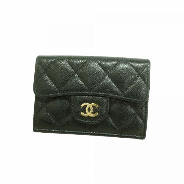 新型タイプ 正規品 シャネル クラシック マトラッセ ゴールド金具 三つ折り財布 CHANEL（シャネル） ☆最終価格 【6db1822-k】シャネル 三つ折り財布